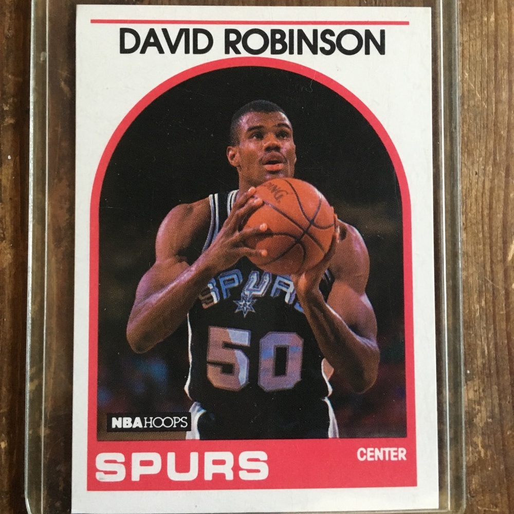 David Robinson Hoops ROOKIE card #310
